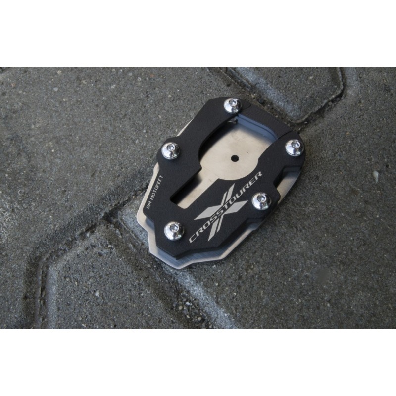 SM MotoFeet side stand extension for Honda VFR 1200X CrossTourer 2012-2020