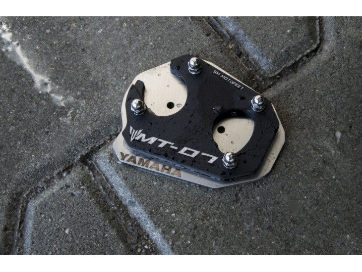 SM MotoFeet side stand extension for Yamaha MT-07 2014-