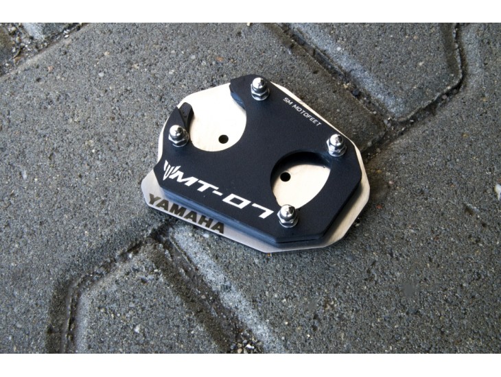 SM MotoFeet side stand extension for Yamaha MT-07 2014-