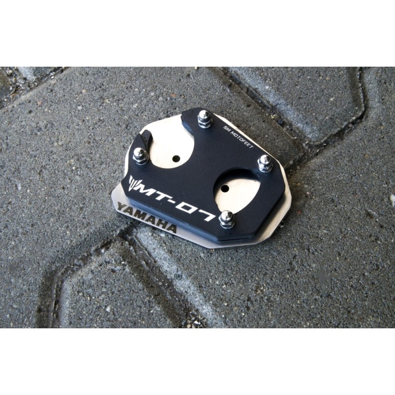 SM MotoFeet side stand extension for Yamaha MT-07 2014-