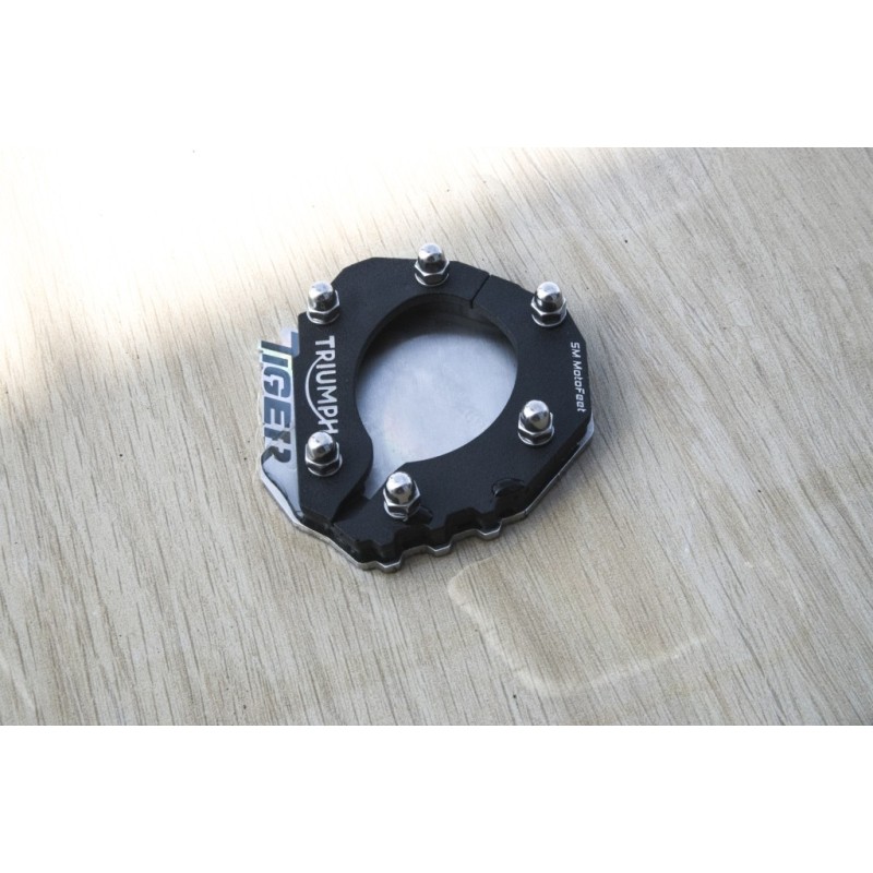 SM MotoFeet side stand extension for Triumph Tiger 955i 2001-2006