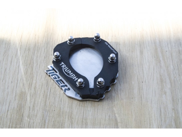 SM MotoFeet side stand extension for Triumph Tiger 955i 2001-2006