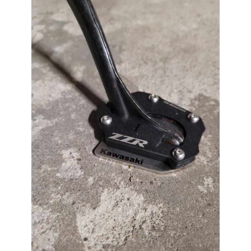 SM MotoFeet side stand extension for Kawasaki ZZR 1400/ ZX-14 2006-2023
