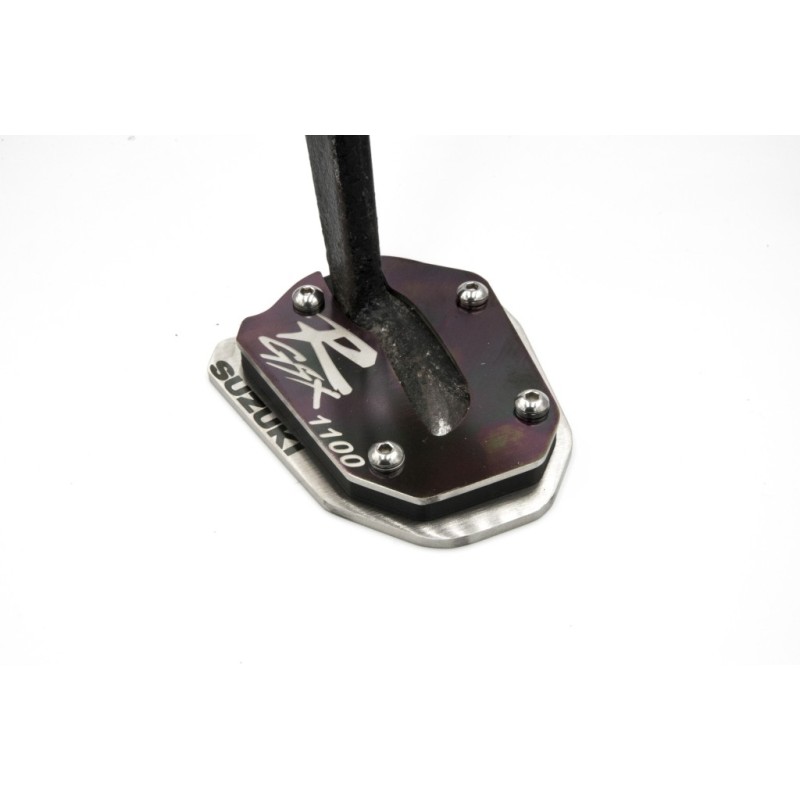 SM MotoFeet side stand extension for Suzuki GSX-R 1100 1989-1992
