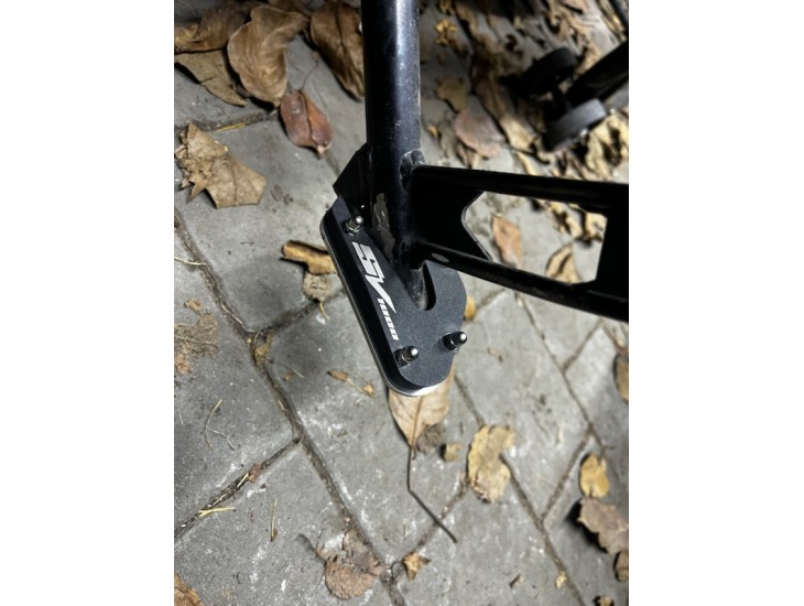 SM MotoFeet side stand extension for Suzuki SV1000 2003-2007