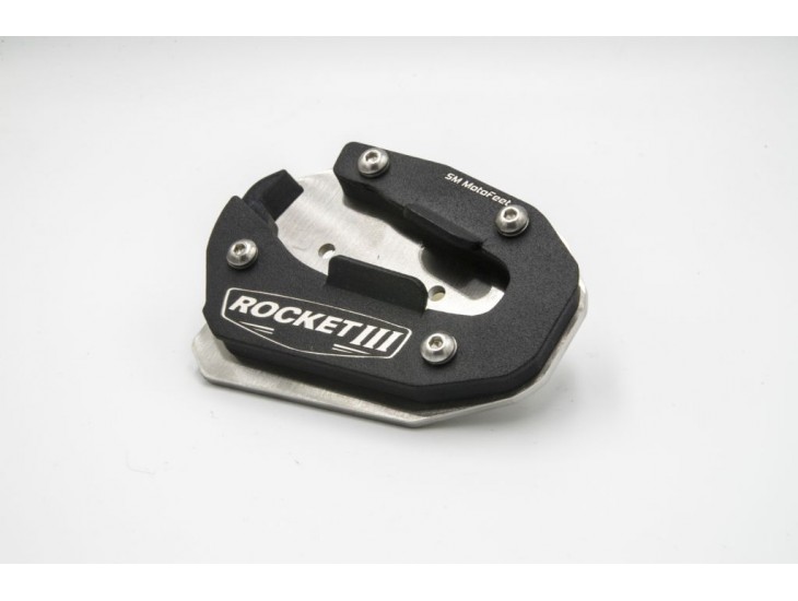 SM MotoFeet side stand extension for Triumph Rocket 3 2020-