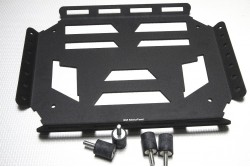 Motorcycle luggage rack