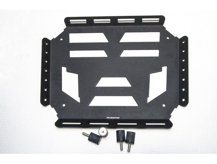 Motorcycle luggage rack