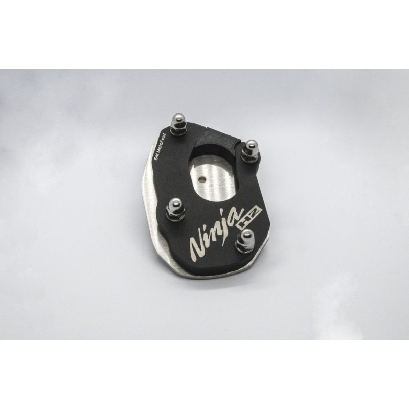 SM MotoFeet side stand extension for Kawasaki Ninja H2 SX/SX SE/SX SE Plus 2018-2025