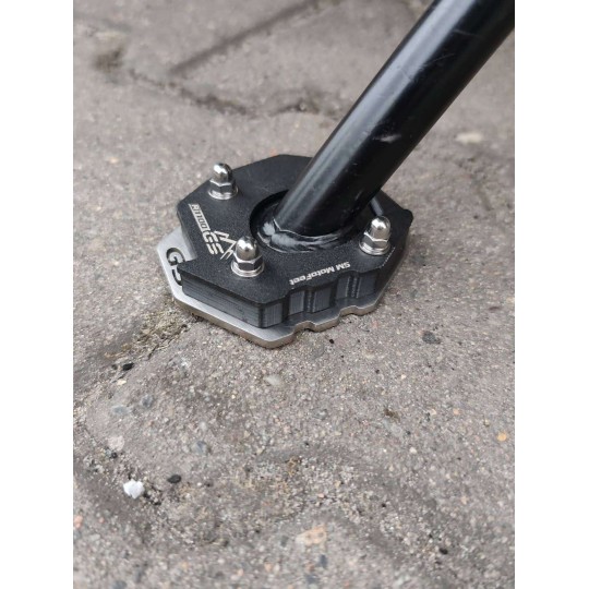 copy of SM MotoFeet side stand extension for BMW R1100GS 1993-1999 V2 +9mm