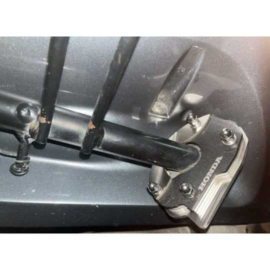 SM MotoFeet side stand extension for Honda SW-T400 Silverwing 2002-2017