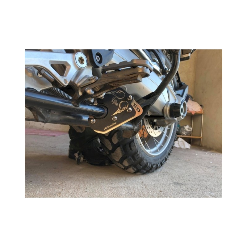 Poszerzenie stopki bocznej SM MotoFeet do BMW R1200/1250GS K50 Obniżony 2011-2023