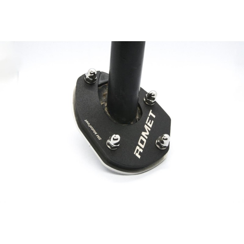 SM MotoFeet side stand extension for Romet ADV 400 2016-2018