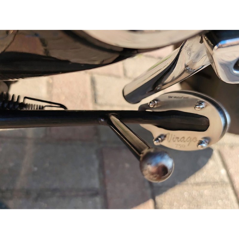 SM MotoFeet side stand extension for Yamaha XV750 VIRAGO 750 1988-1998