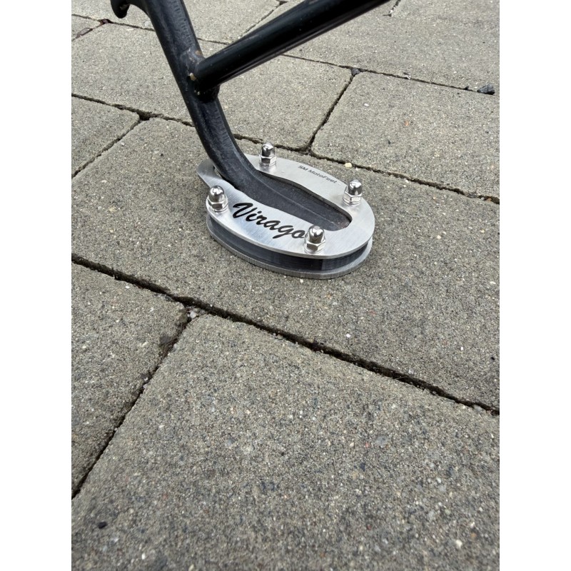 SM MotoFeet side stand extension for Yamaha XV750 VIRAGO 750 1988-1998