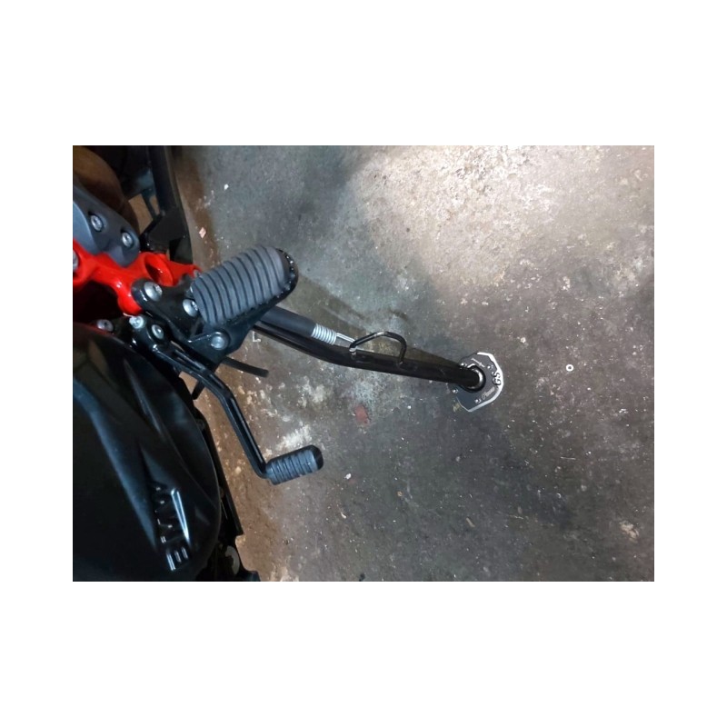 SM MotoFeet side stand extension for BMW F800GS K72 2006-2018