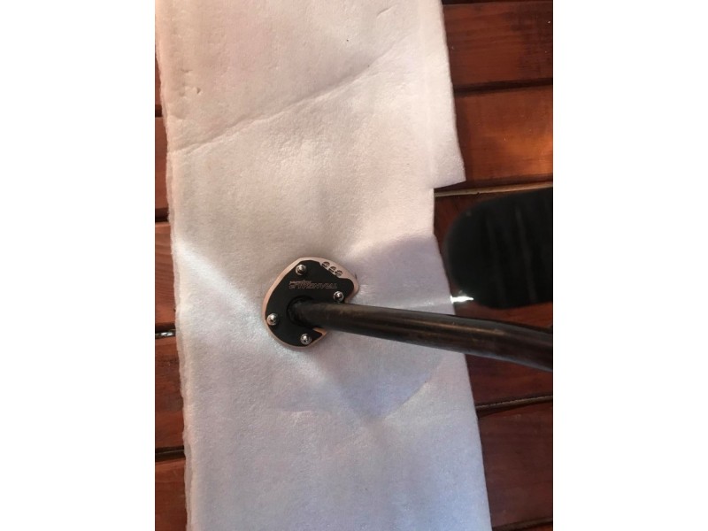 SM MotoFeet side stand extension for Honda XL600V Transalp 1987-1999