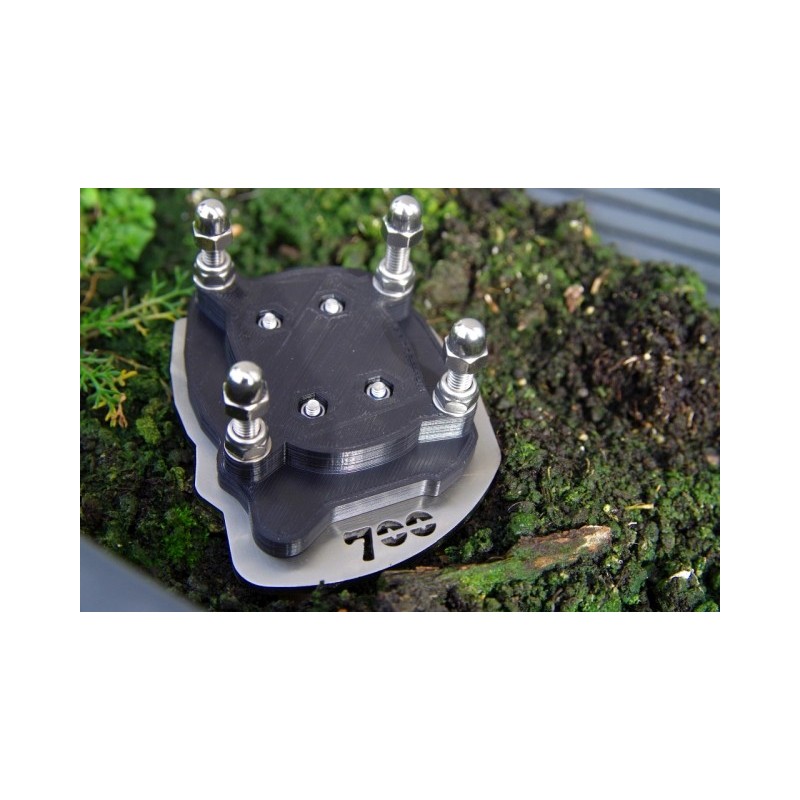 SM MotoFeet side stand extension for Honda XL700V Transalp 2008-2011 +12mm