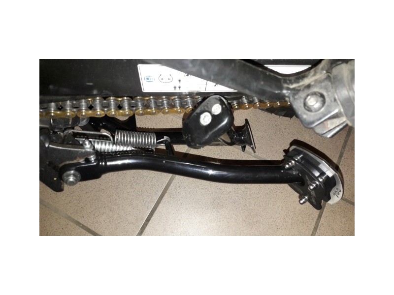 SM MotoFeet side stand extension for Honda XL700V Transalp 2008-2011 +12mm