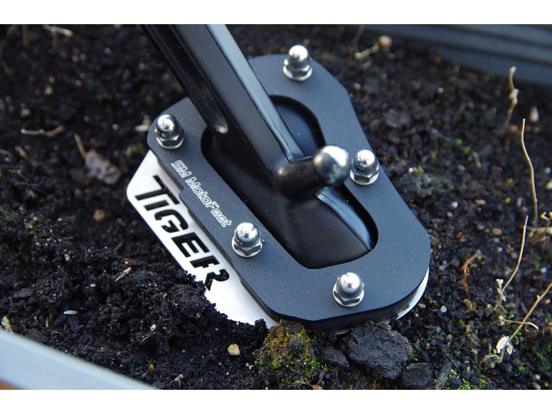 SM MotoFeet side stand extension for Triumph Tiger 1200 2016-2021
