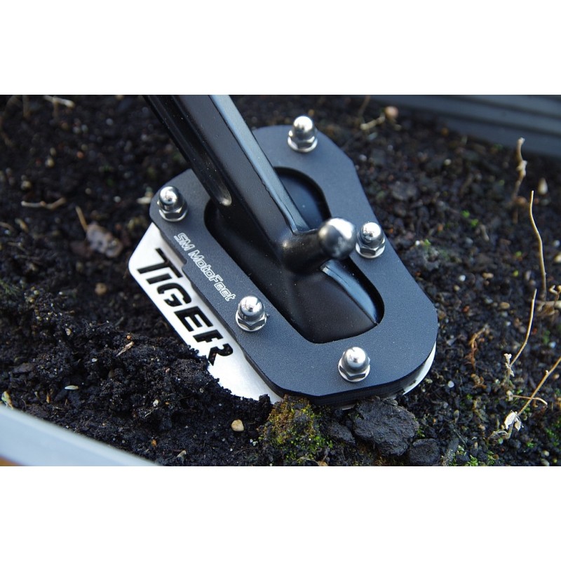 SM MotoFeet side stand extension for Triumph Tiger 1200 2016-2021