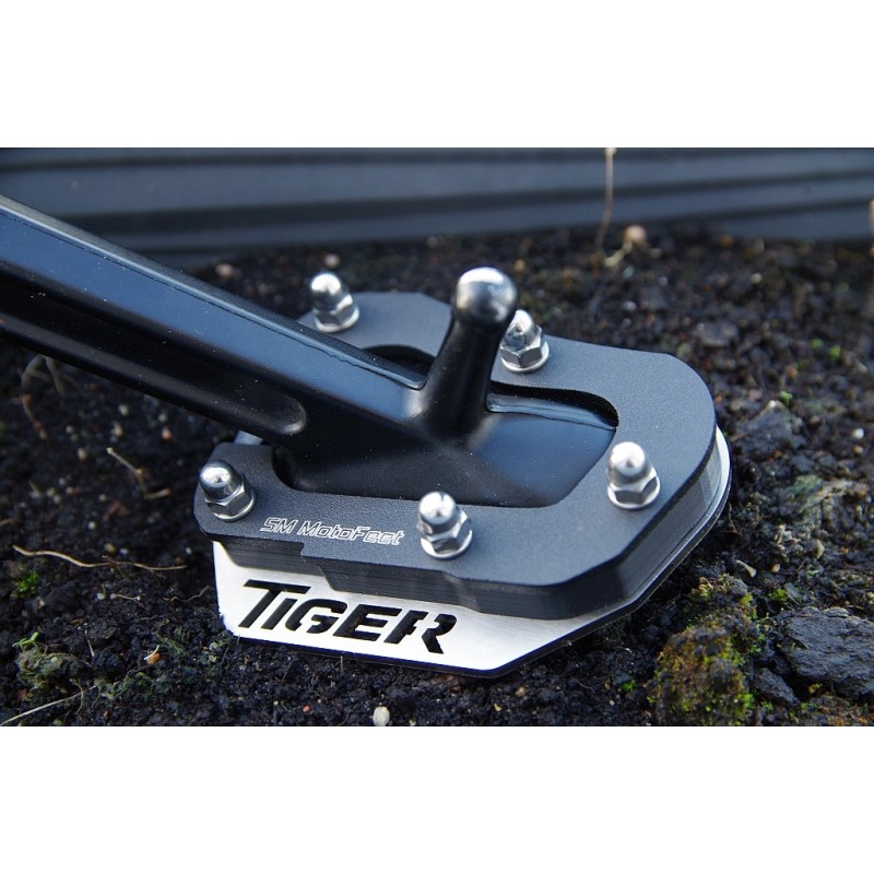 SM MotoFeet side stand extension for Triumph Tiger 1200 2016-2021