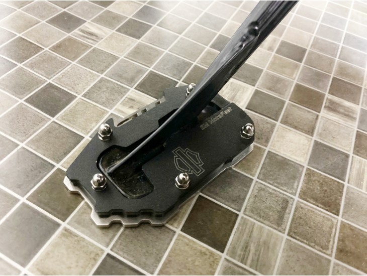 SM MotoFeet side stand extension for Harley Davidson Pan America 2020-2021