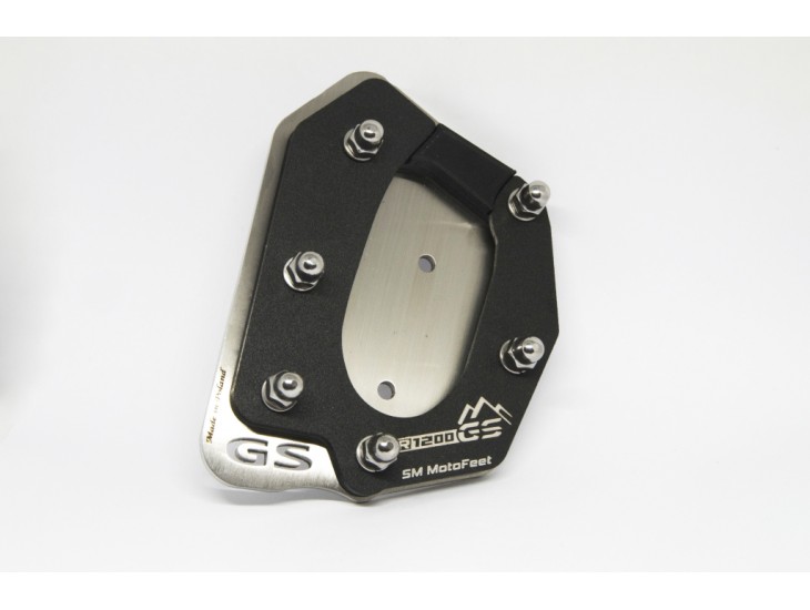 SM MotoFeet side stand extension for BMW R1200GS K255 Adventure 2005-2013 V2