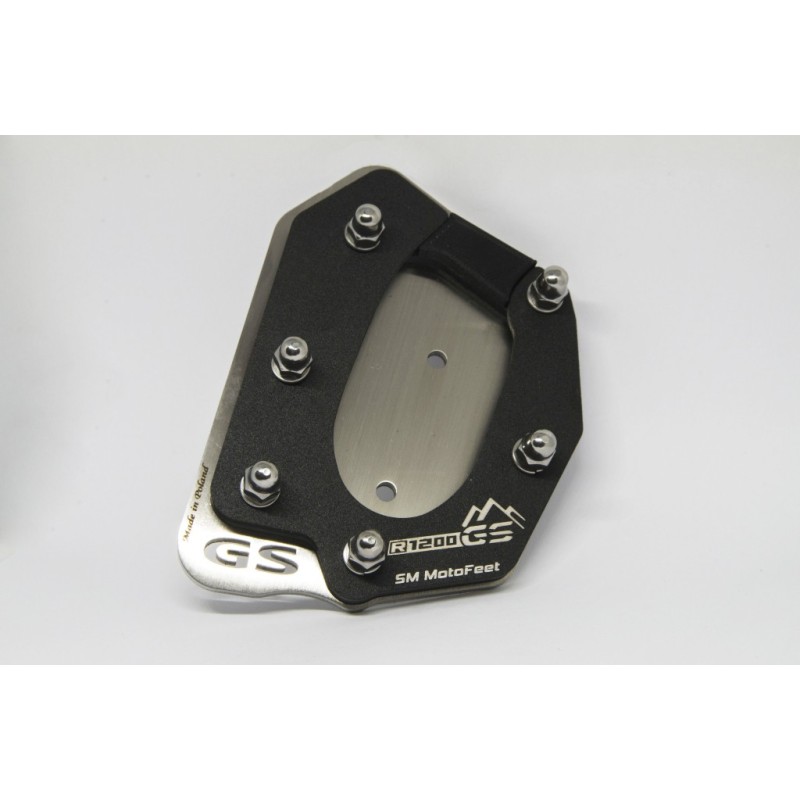SM MotoFeet side stand extension for BMW R1200GS K255 Adventure 2005-2013 V2