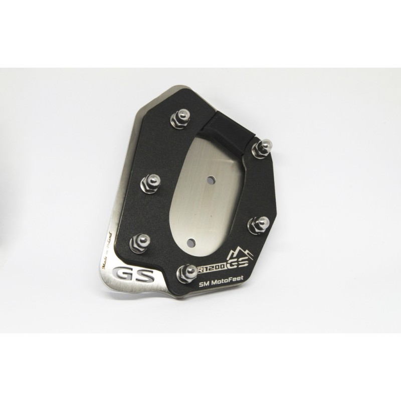 SM MotoFeet side stand extension for BMW R1200GS K25 2002-2012 V2