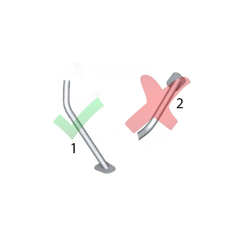 SM MotoFeet side stand extension for BMW R1200GS K25 2002-2012 V1