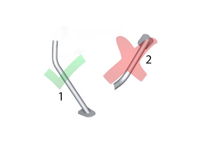 SM MotoFeet side stand extension for BMW R1200GS K255 Adventure 2005-2013 V1