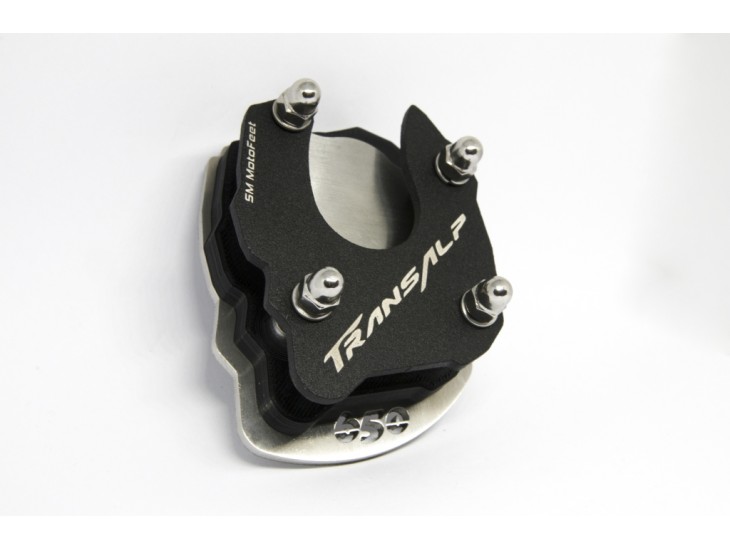 SM MotoFeet side stand extension for Honda XL650V Transalp 2000-2007 +13mm