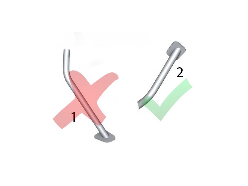 SM MotoFeet side stand extension for BMW R1200GS K255 Adventure 2005-2013 V2