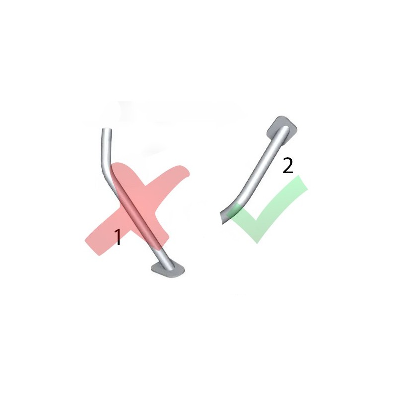 SM MotoFeet side stand extension for BMW R1200GS K255 Adventure 2005-2013 V2