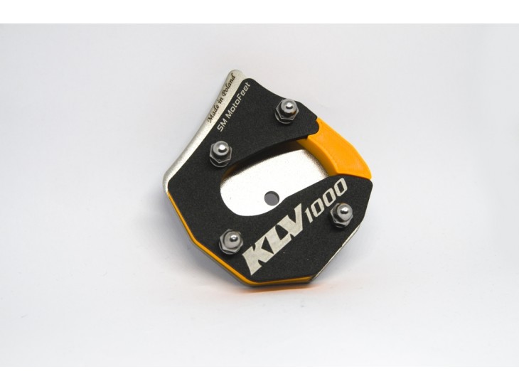 SM MotoFeet side stand extension for Kawasaki KLV 1000
