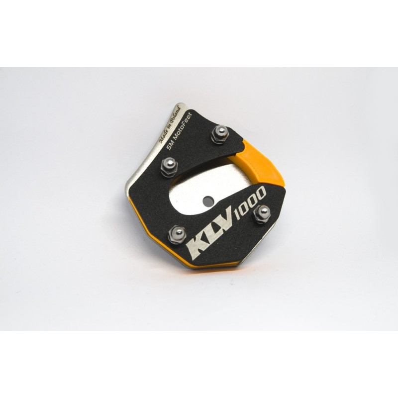 SM MotoFeet side stand extension for Kawasaki KLV 1000