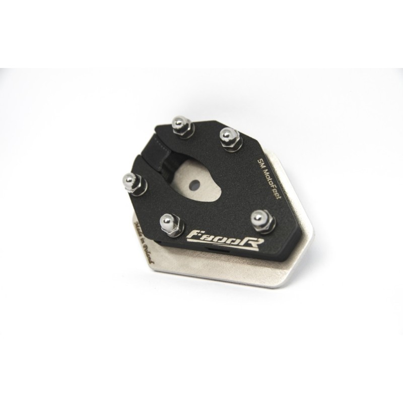 SM MotoFeet side stand extension for BMW F800R 2005-2019