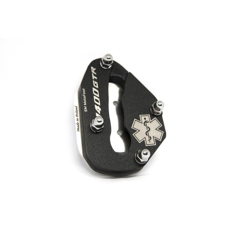 SM MotoFeet side stand extension for 1400 GTR 2007-2022