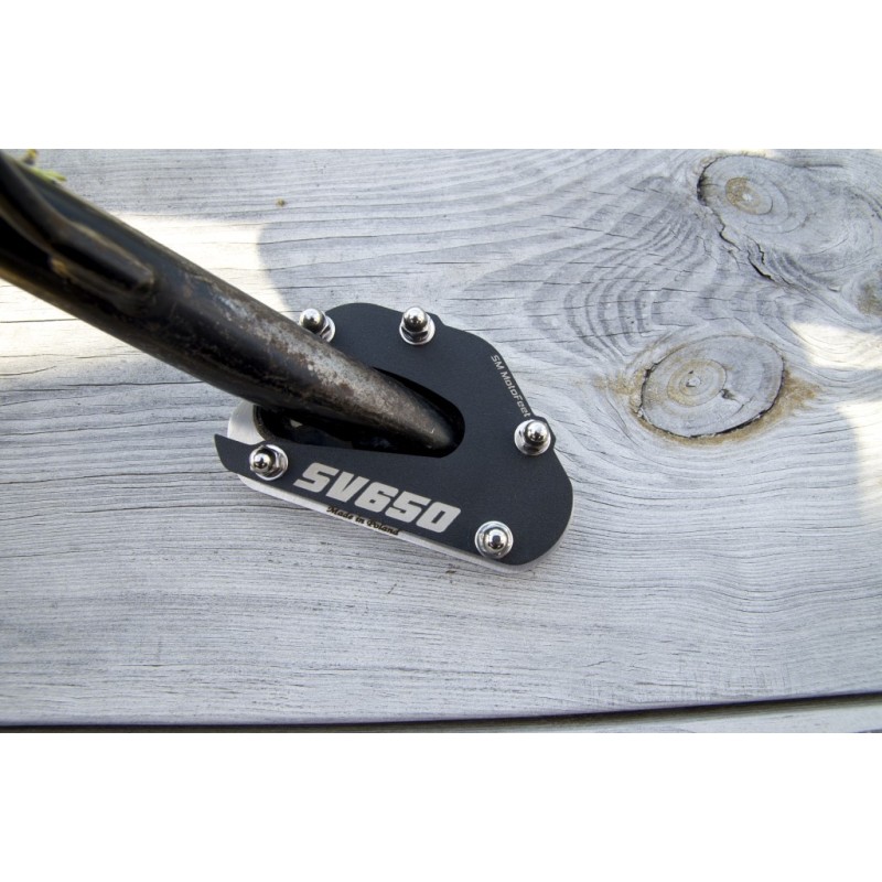 SM MotoFeet side stand extension for SV650 2003-2012