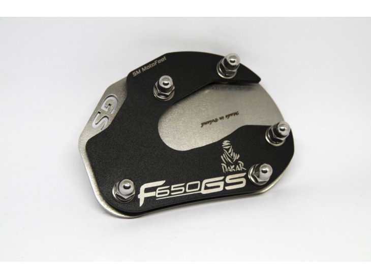 SM MotoFeet side stand extension for BMW F650GS Dakar 1999-2007