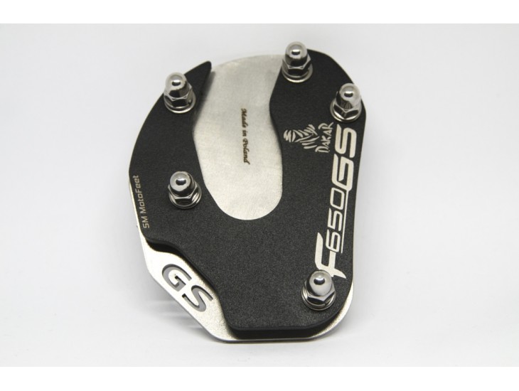 SM MotoFeet side stand extension for BMW F650GS Dakar 1999-2007