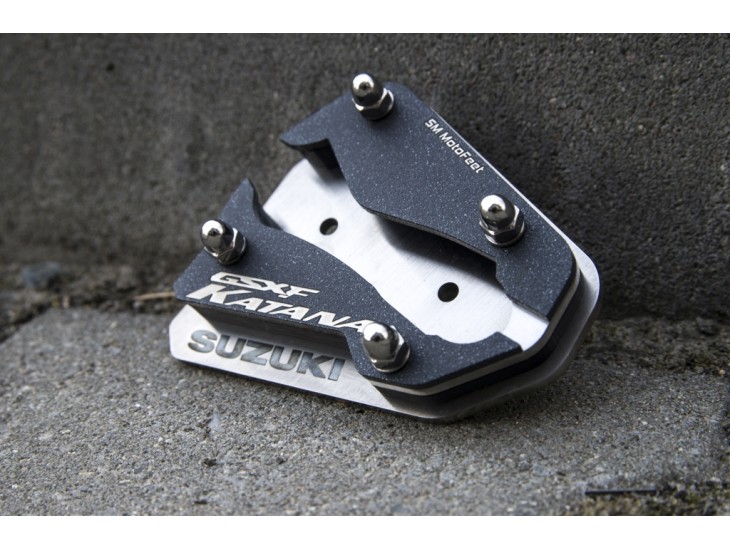 SM MotoFeet side stand extension for Suzuki GSX 750F Katana 1989-2006