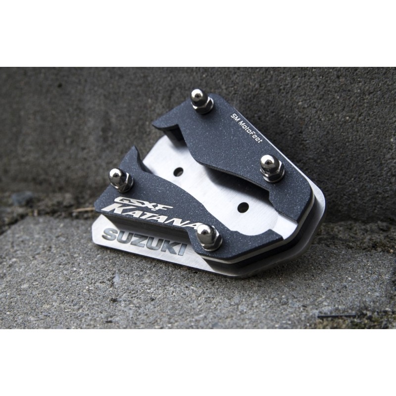 SM MotoFeet side stand extension for Suzuki GSX 750F Katana 1989-2006