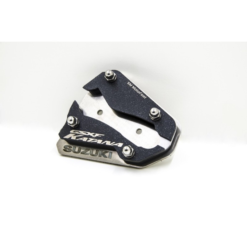 SM MotoFeet side stand extension for Suzuki GSX 750F Katana 1989-2006