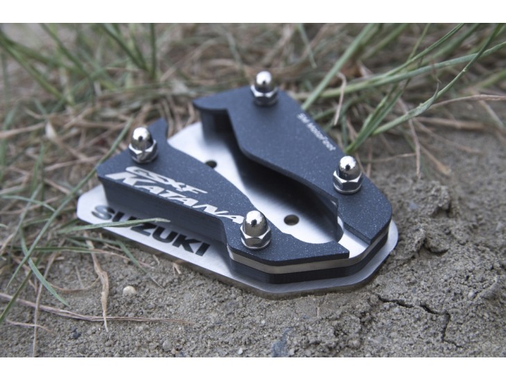 SM MotoFeet side stand extension for Suzuki GSX 750F Katana 1989-2006