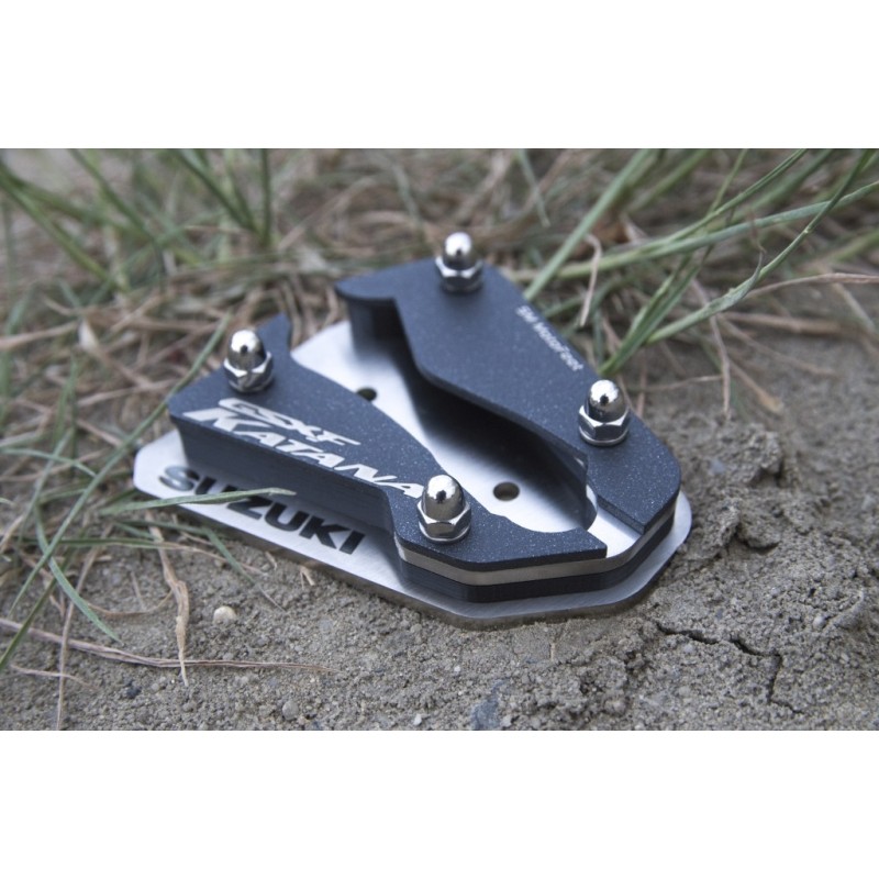 SM MotoFeet side stand extension for Suzuki GSX 750F Katana 1989-2006
