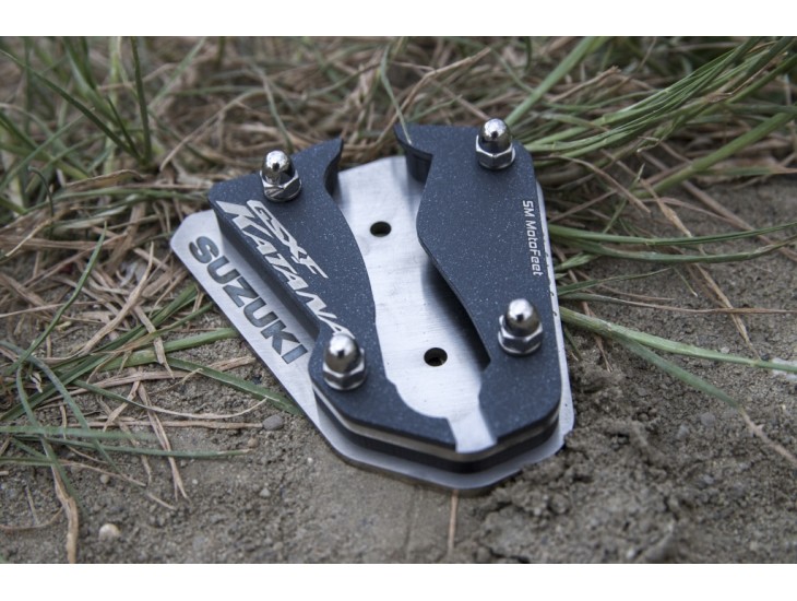 SM MotoFeet side stand extension for Suzuki GSX 750F Katana 1989-2006