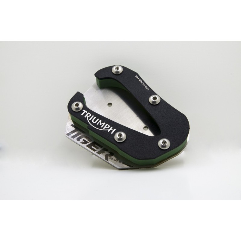 SM MotoFeet side stand extension for Triumph Tiger 900 Rally 2020-