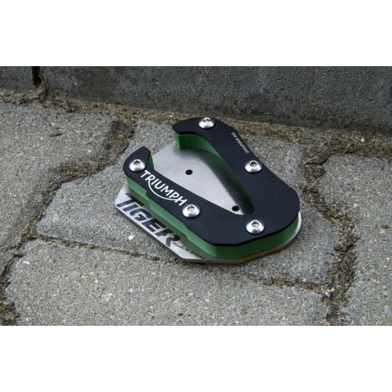 SM MotoFeet side stand extension for Triumph Tiger 900 Rally 2020-